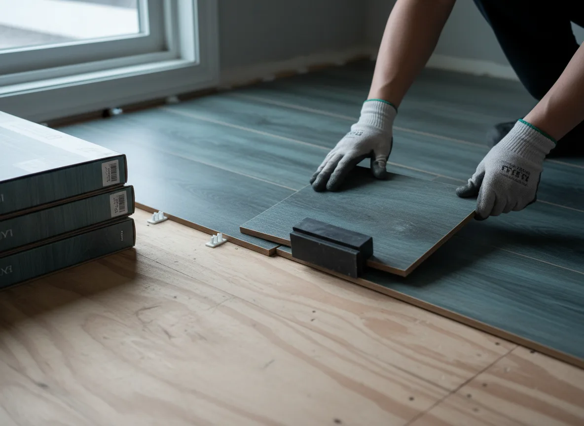 Luxury Vinyl Plank Installation company in Comins, MI